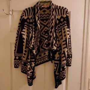 Patterned cardigan